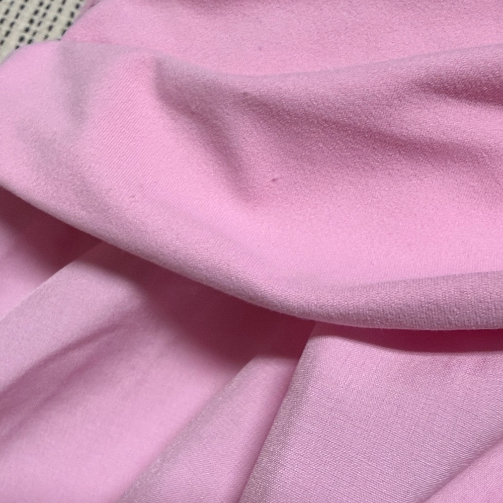 JoyLab Woman’s Mid Rise 3” Foldover Pink Active Shorts - Picture 7 of 7